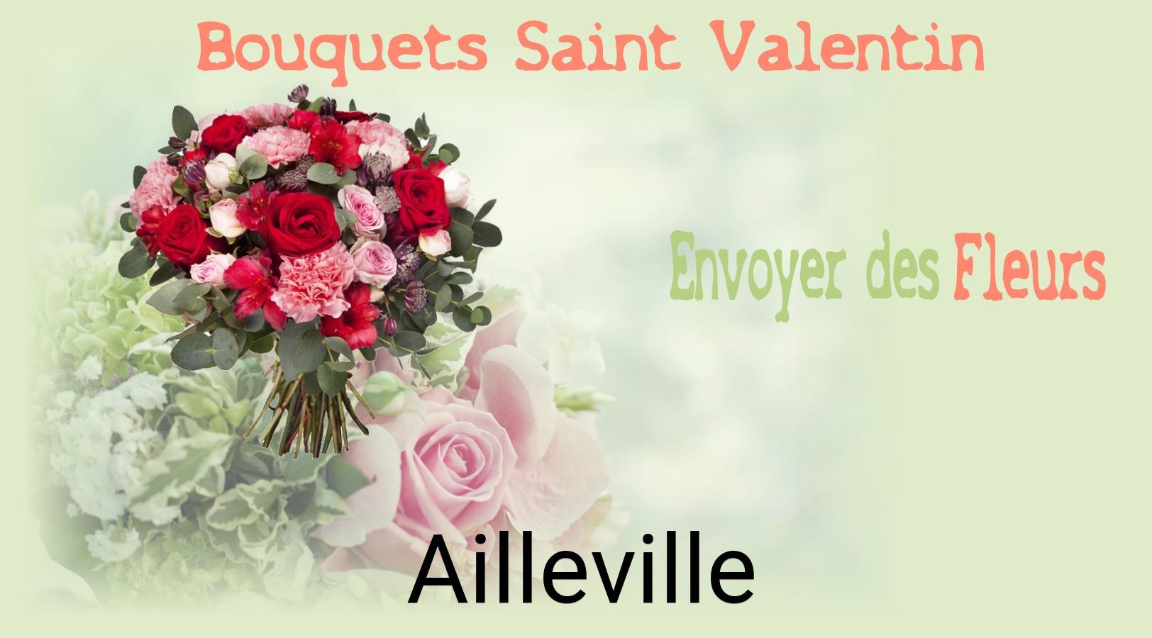 Roses de Saint-Valentin livrées à Ailleville